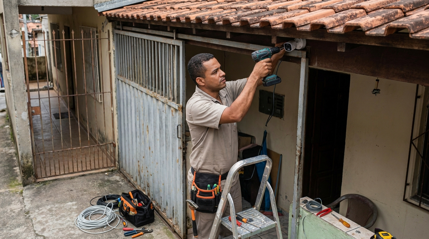 Instalação de Câmera Residencial em São Luís‑MA