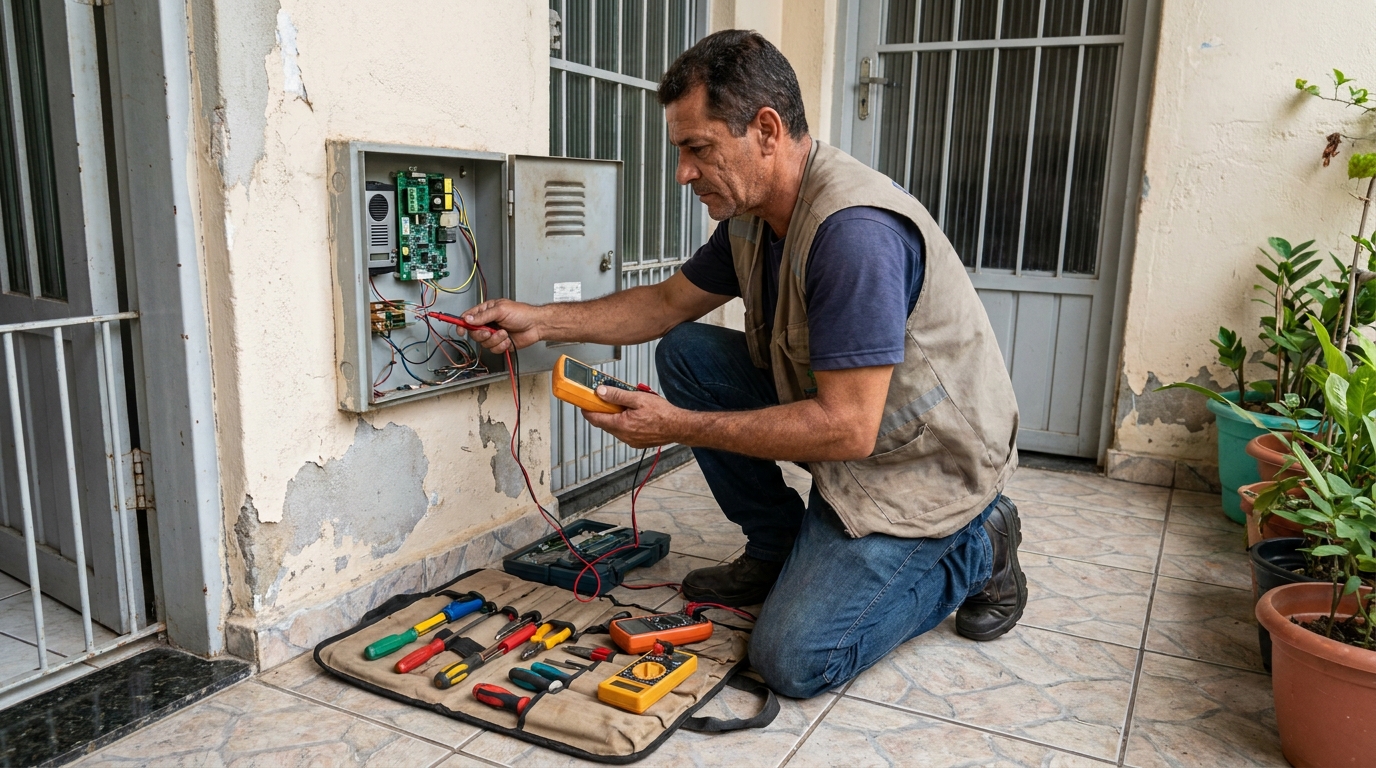 Troca de Fiação de Interfone em São Luís‑MA