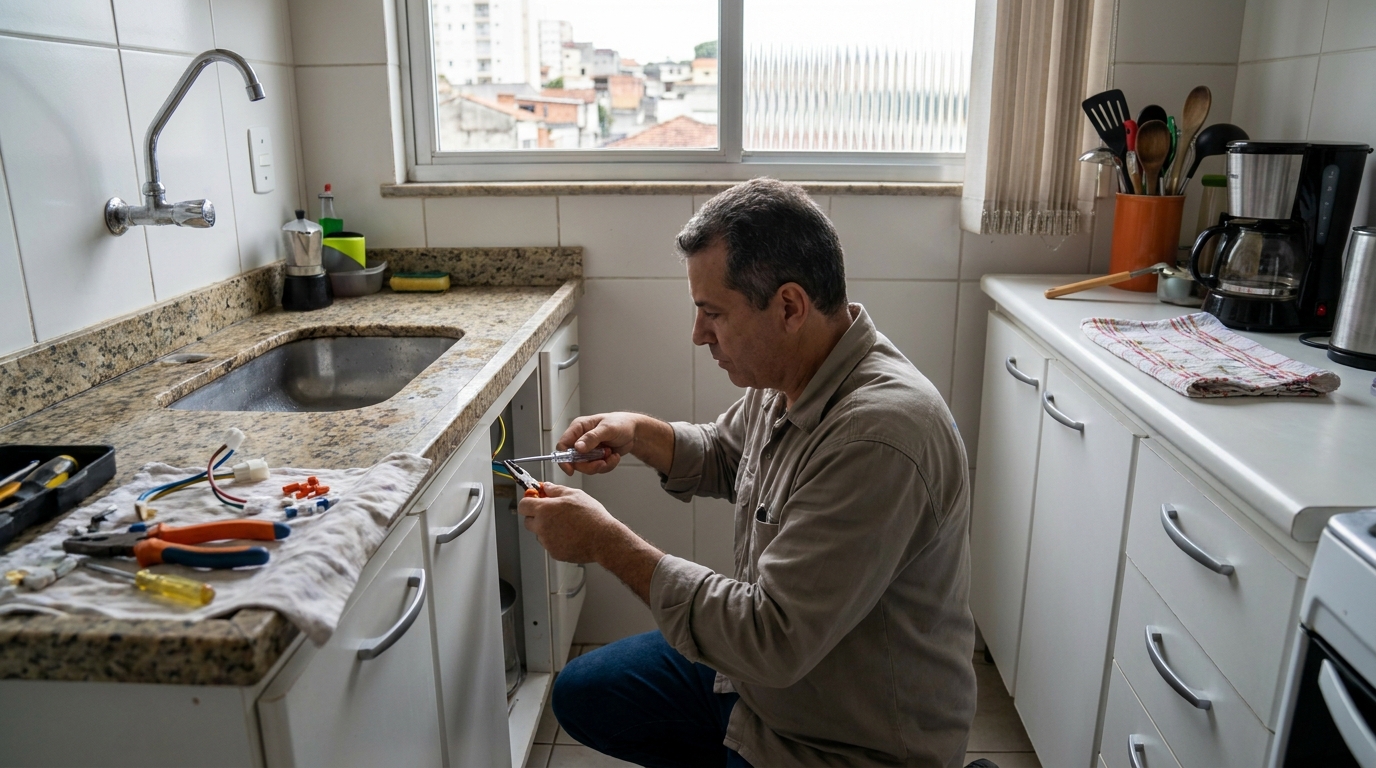 Troca de Torneira Elétrica em São Luís‑MA